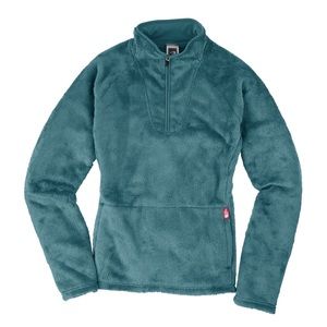 North Face Mossbud Quarter Zip Fleece